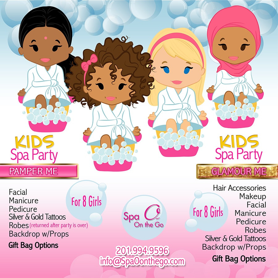 Spa Party Kids
 Kids Spa Party – Spa O on the Go