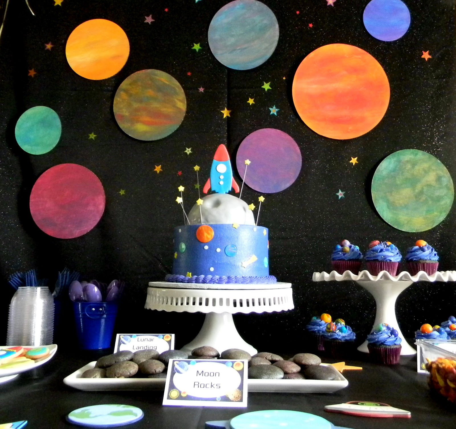 Space Birthday Party Supplies
 Frost Your Cake