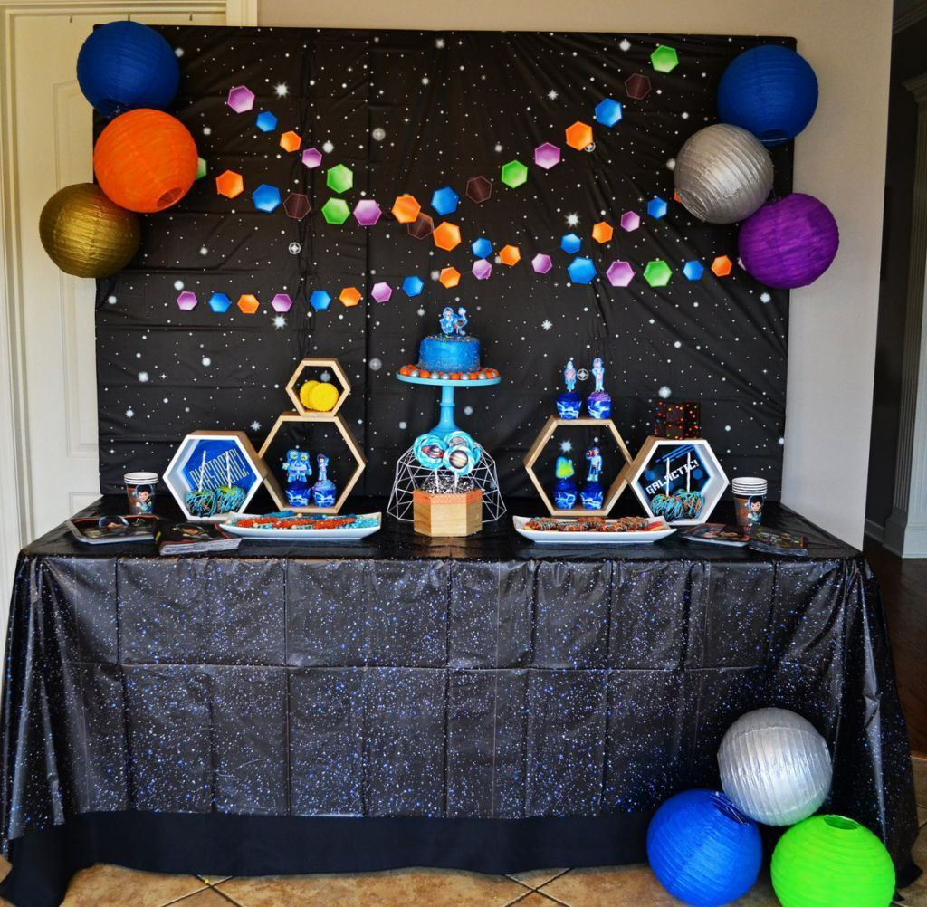 Space Birthday Party Supplies
 Space Blast Printed Tablecover