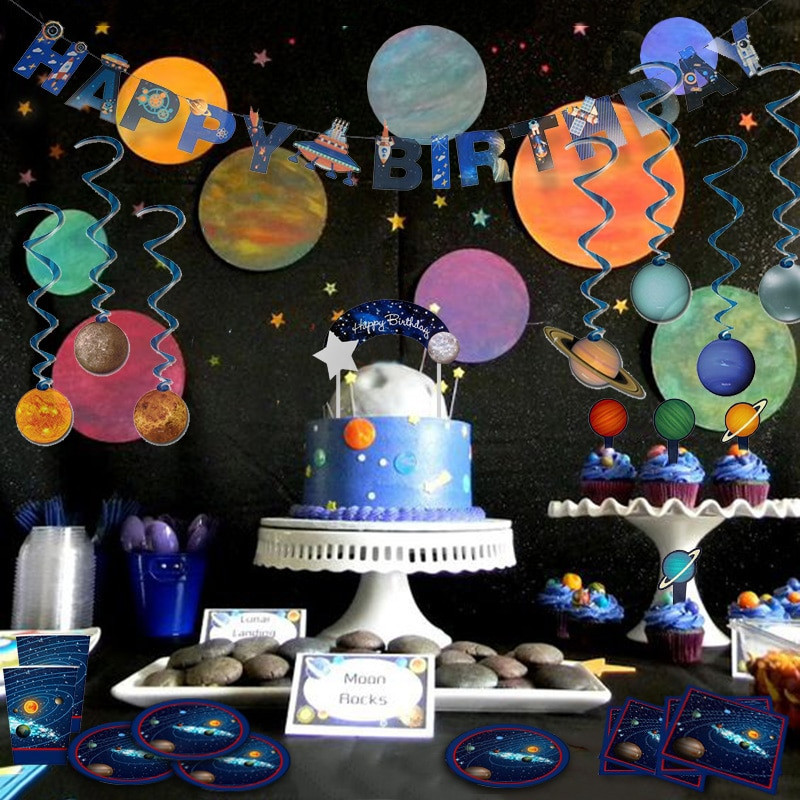 Space Birthday Party Supplies
 birthday party decorations kids space party supplies outer