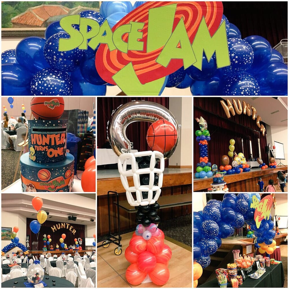 Space Birthday Party Supplies
 Space Jam themed 1st birthday party by Tec Art Ideas Yelp