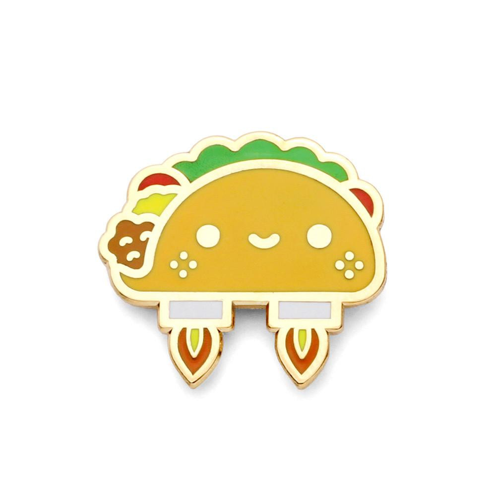 Space Pins
 Space Taco Enamel Pin Soft