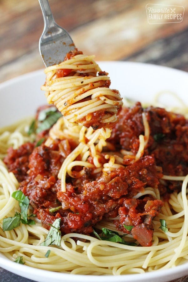 Spaghetti Sauce Recipes
 Homemade Spaghetti Sauce w Fresh Tomatoes