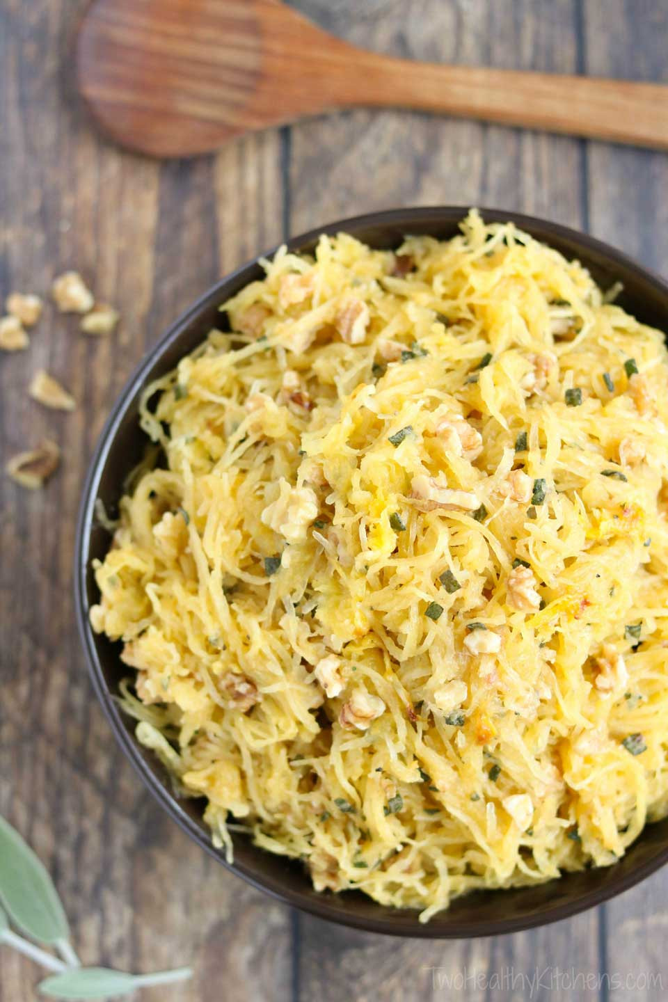 Spaghetti Squash Recipe Microwave
 Microwave Spaghetti Squash with Sage Browned Butter and