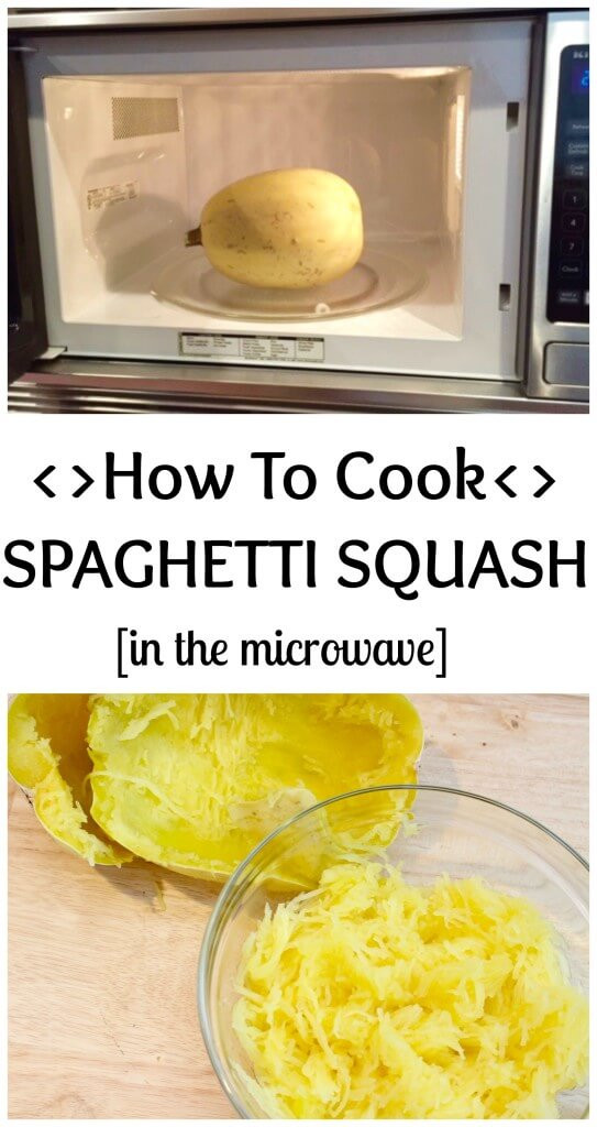 Spaghetti Squash Recipe Microwave
 How To Cook Spaghetti Squash in the Microwave Mom to Mom