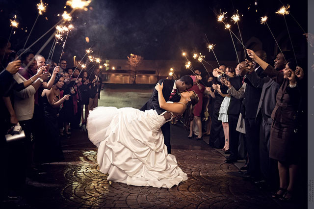 Sparkler Wedding Photography
 How Arranging a Sparkler Exit Almost Cost Me My Career As