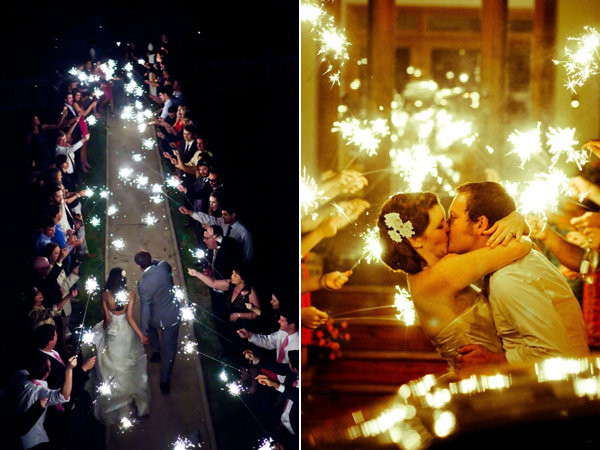 Sparkler Wedding Photography
 Sparkling Ideas for Your Wedding