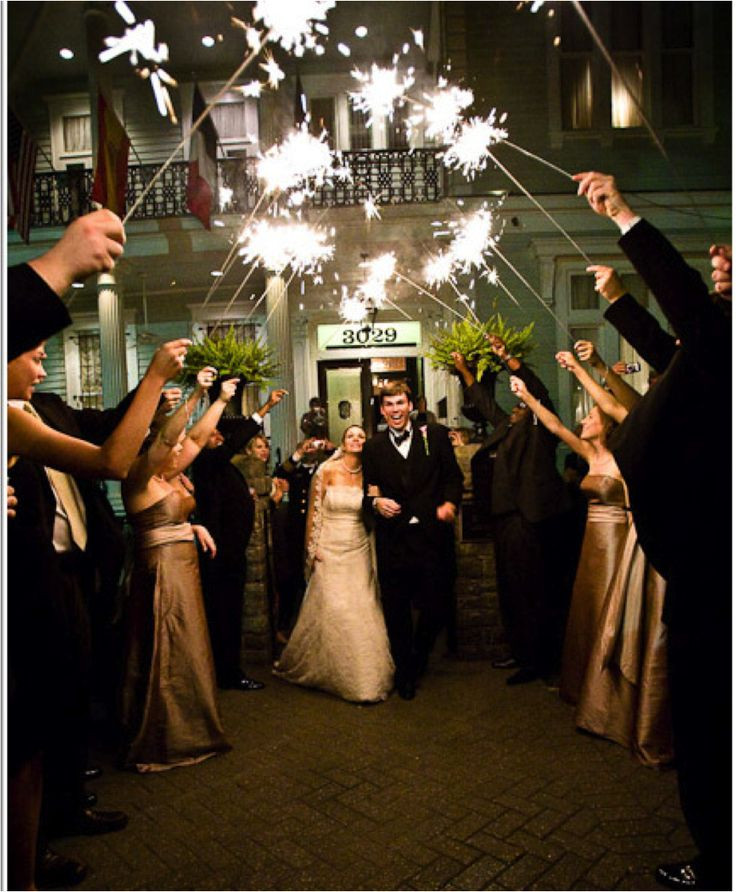 Sparkler Wedding Send Off
 58 best ♥ Fireworks & Sparklers
