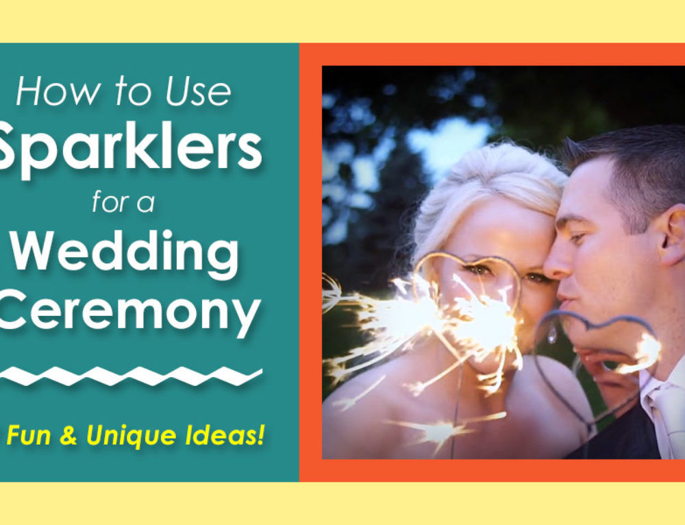 Sparklers For Wedding Ceremony
 3 Creative Wedding Centerpieces