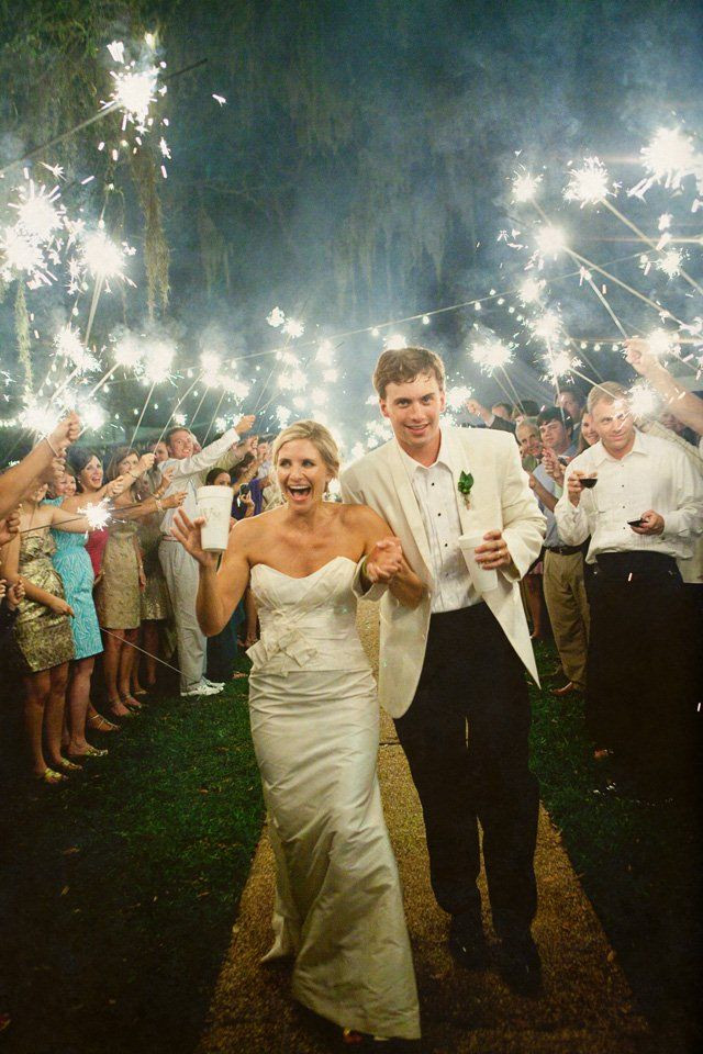 Sparklers For Wedding Reception
 Wedding How To The Sparkler Exit