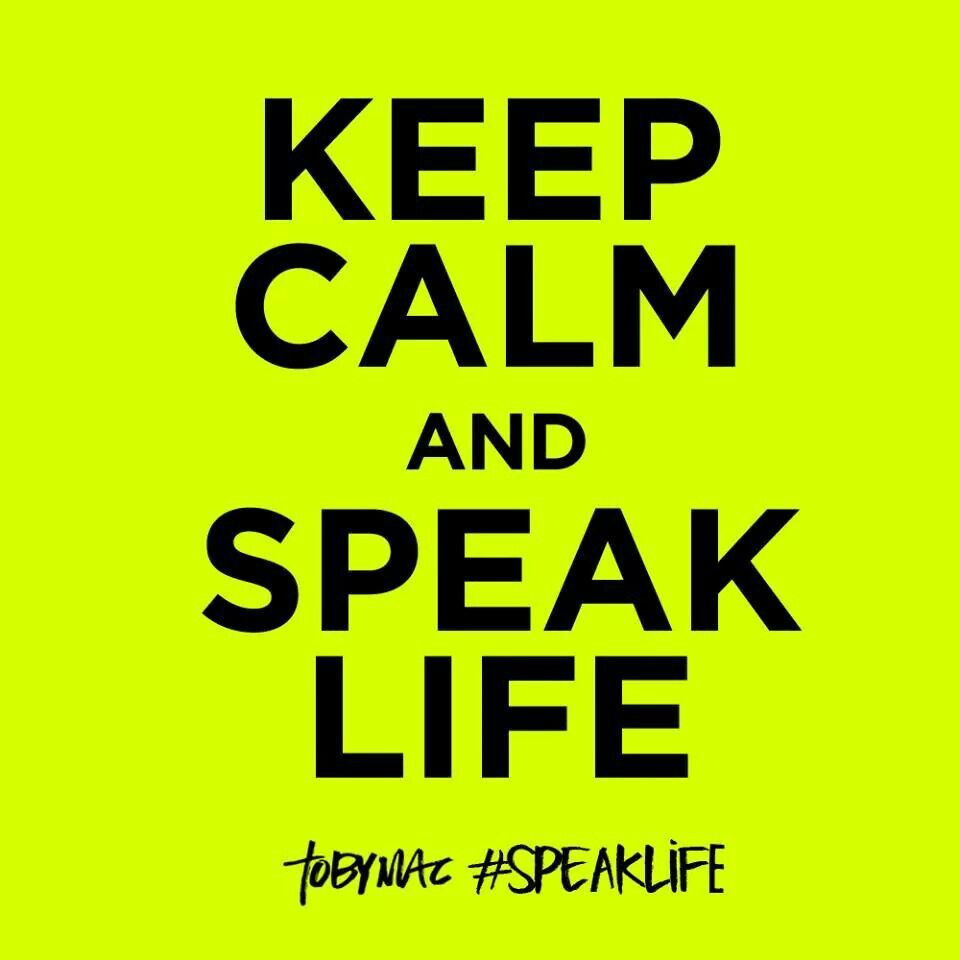 Speak Life Quotes
 Tobymac Speak Life Quotes QuotesGram
