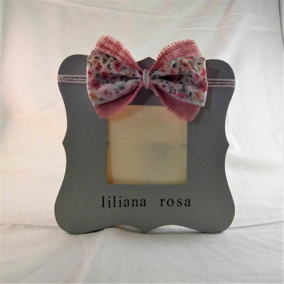 Special Baby Gifts From Grandma
 Gift for Baby girl frame nursery floral baby shower