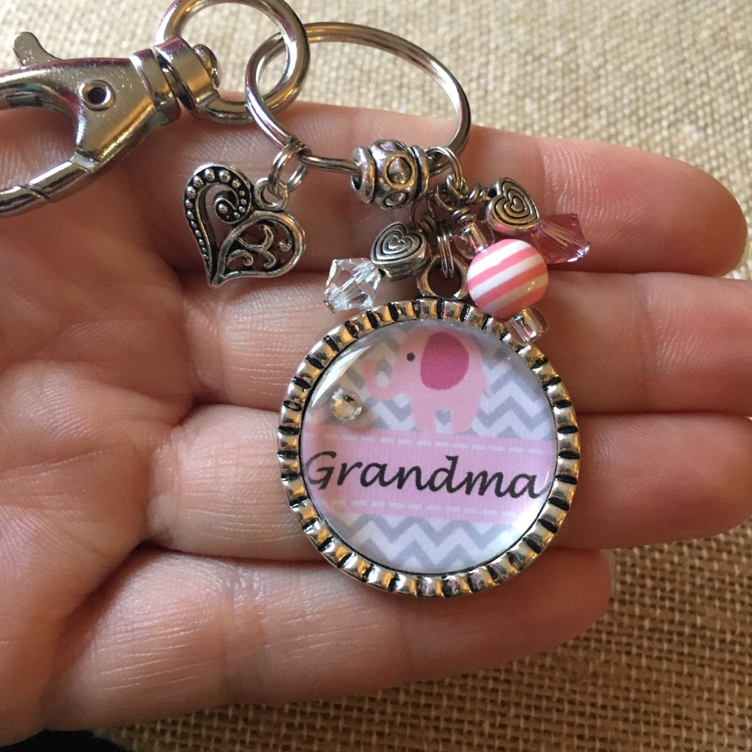 Special Baby Gifts From Grandma
 Grandma Keychain t Baby Girl Personalized Gift