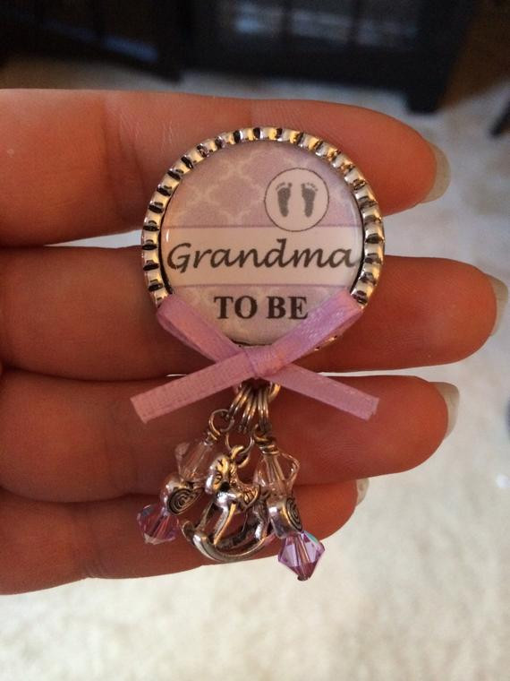 Special Baby Gifts From Grandma
 Grandma to be pin Baby Personalized Gift Baby Shower First