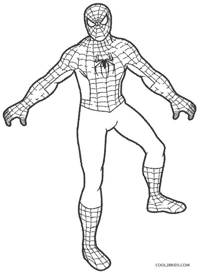 Spiderman Coloring Pages For Kids
 Printable Spiderman Coloring Pages For Kids