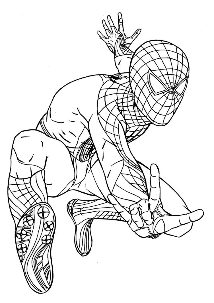 Spiderman Coloring Pages For Toddlers
 Spiderman Coloring Pages Download