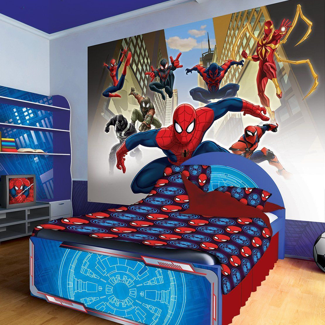 Spiderman Kids Room
 Pin on boys rooms