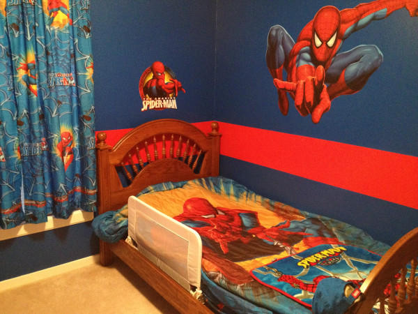 Spiderman Kids Room
 The Spider Man Sleep Solution