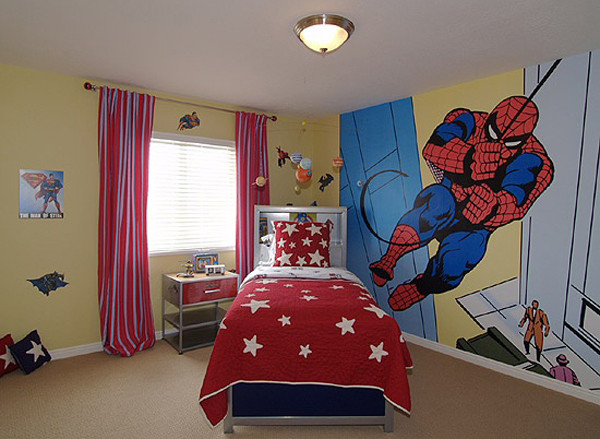 Spiderman Kids Room
 20 Kids Bedroom Ideas With Spiderman Themed