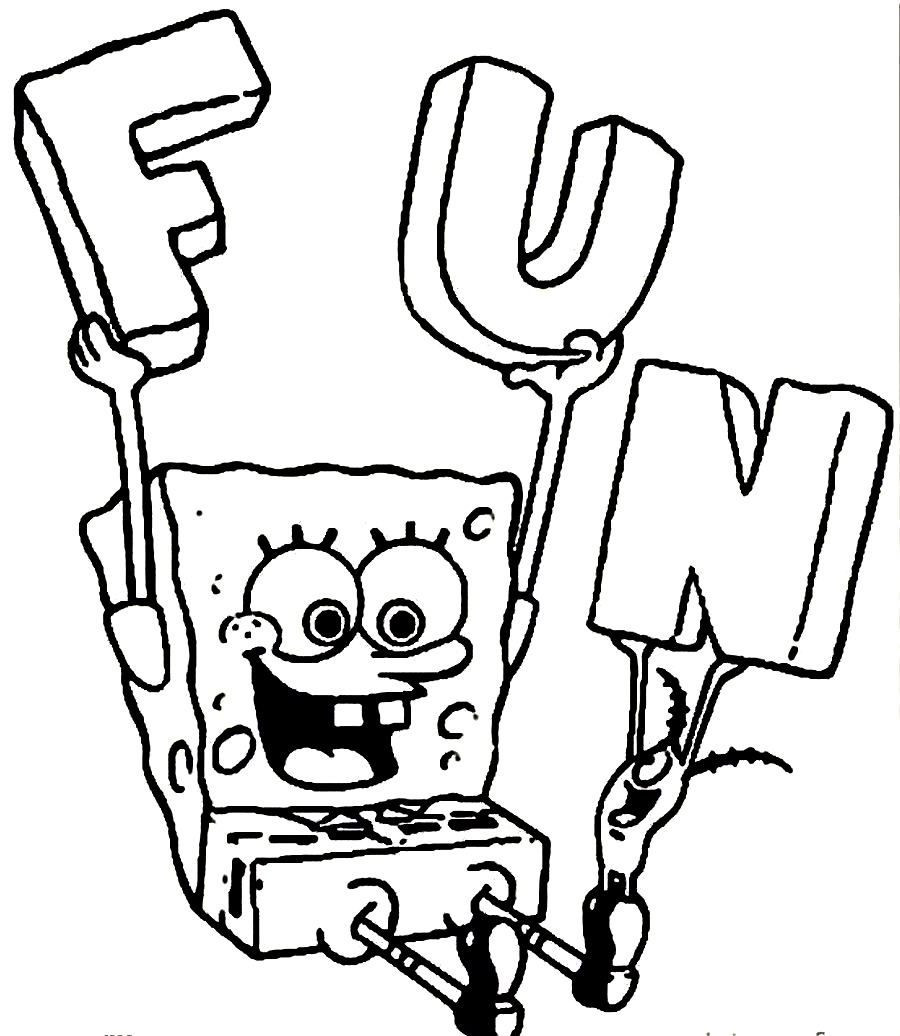 Spongebob Coloring Pages For Boys
 Pin on Colorings
