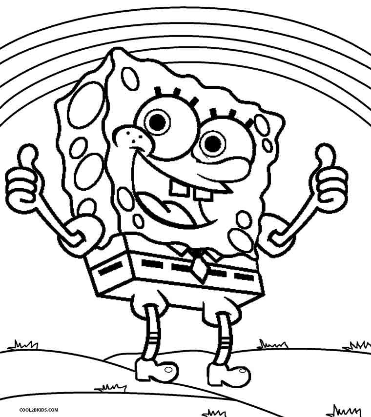 Spongebob Coloring Pages For Kids
 Printable Spongebob Coloring Pages For Kids