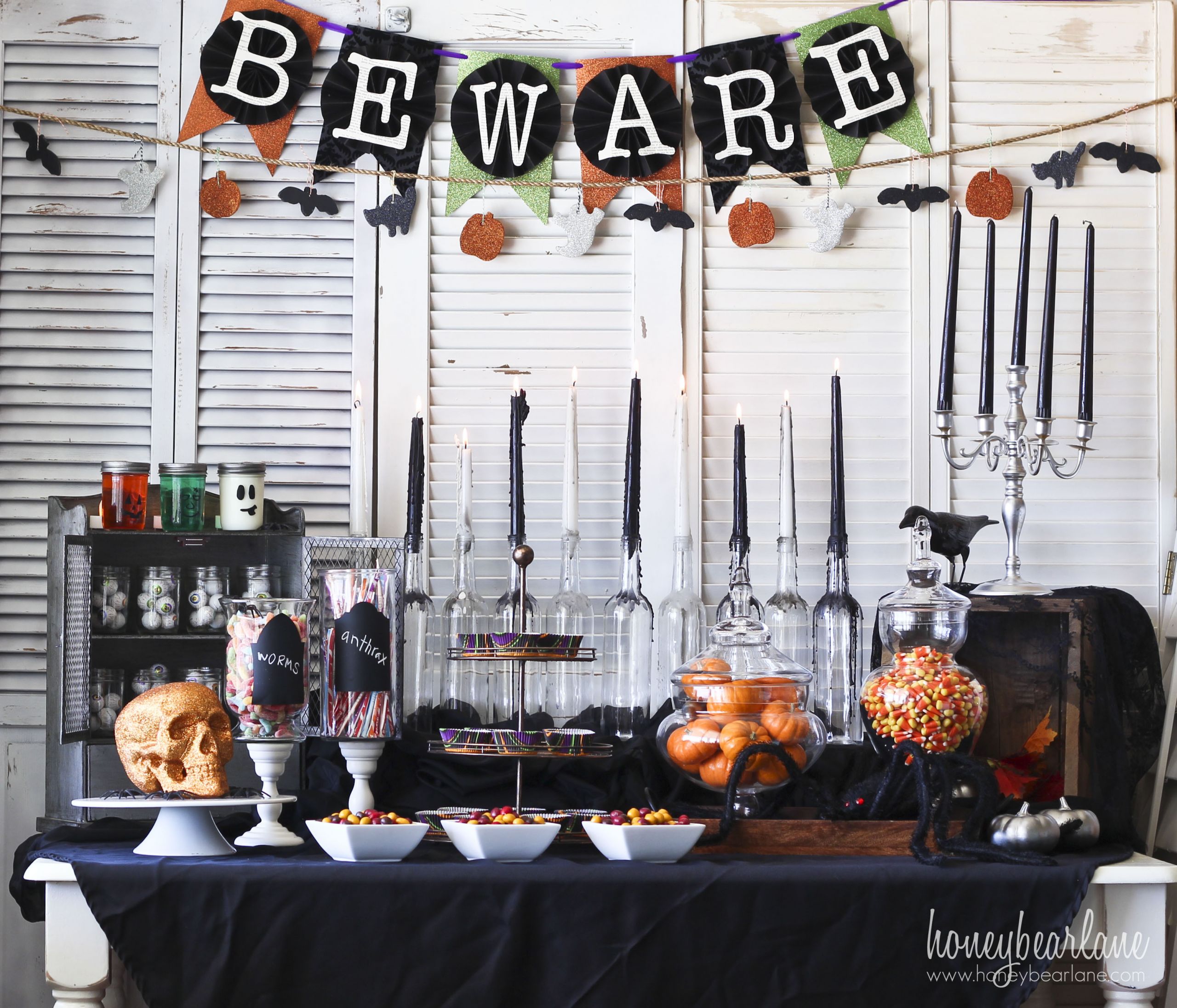 Spooky Halloween Party Ideas
 Spooky Halloween Party Set up