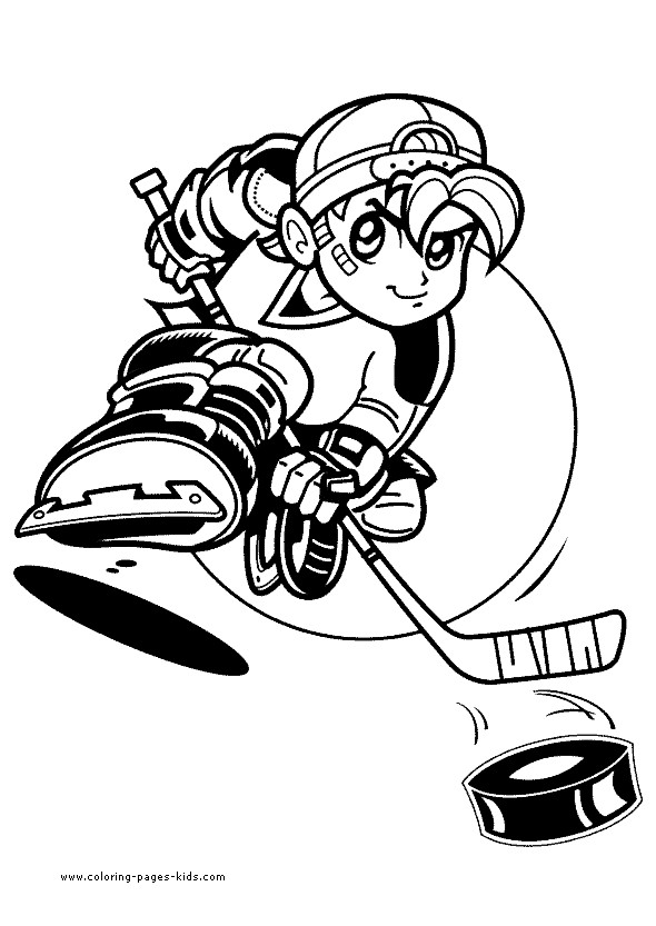 Sports Coloring Pages For Girls
 Hockey Girl Sports Coloring pages for GIRLS Free Printable