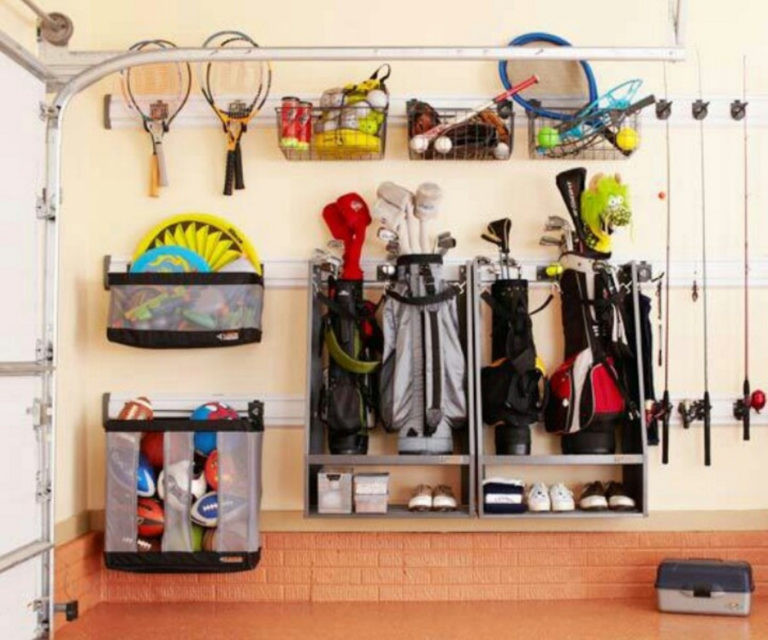 Sports Equipment Organizer For Garage
 garage organization ideas on a bud What Type of