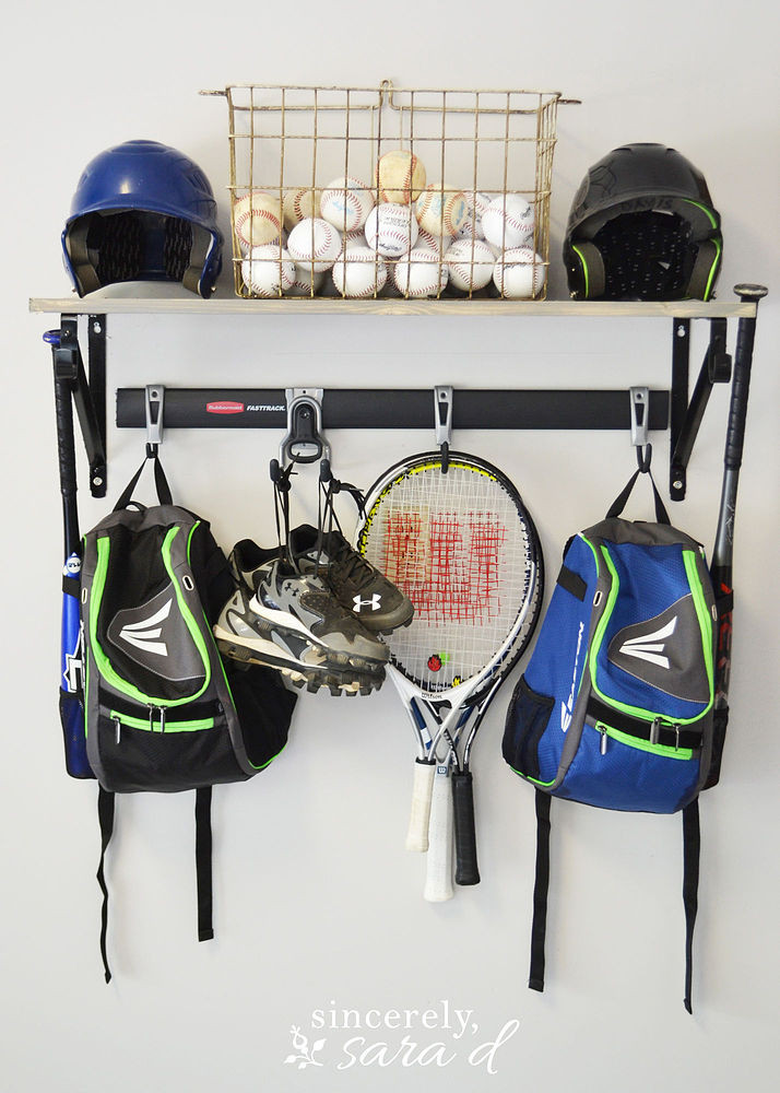 Sports Equipment Organizer For Garage
 Hometalk