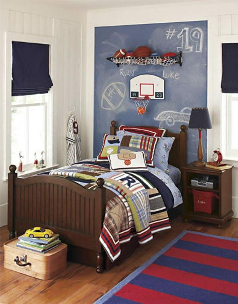 Sports Themed Kids Room
 15 Sports Inspired Bedroom Ideas for Boys Rilane