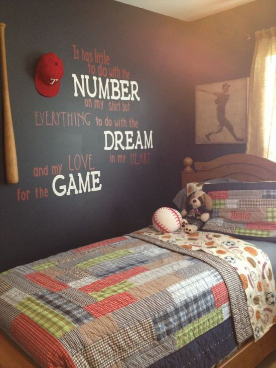 Sports Themed Kids Room
 50 Sports Bedroom Ideas For Boys