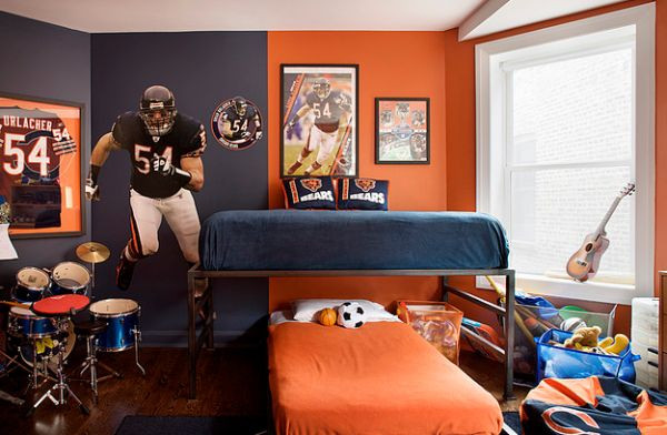 Sports Themed Kids Room
 30 Cool And Contemporary Boys Bedroom Ideas In Blue