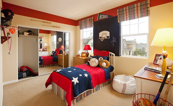 Sports Themed Kids Room
 Get Athletic With 15 Sports Bedroom Ideas