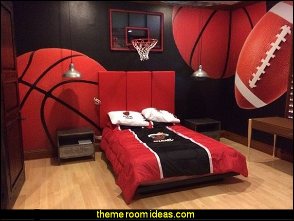 Sports Themed Kids Room
 Decorating theme bedrooms Maries Manor Sports Bedroom