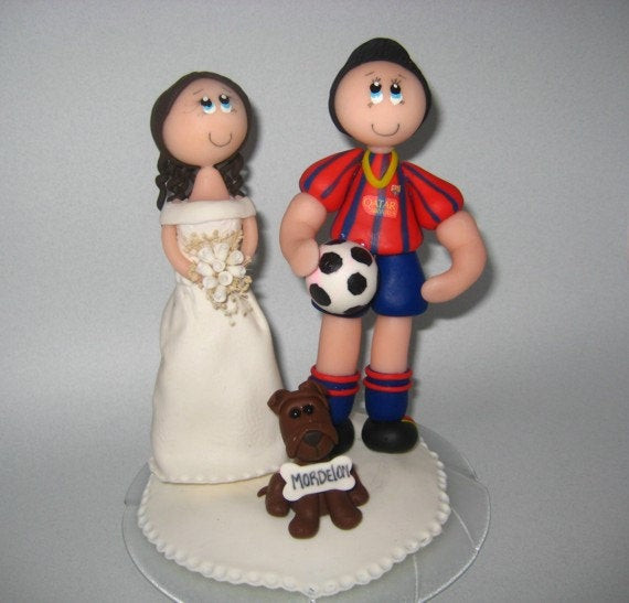 Sports Wedding Cake Toppers
 Sports wedding cake topper wedding cake topper custom