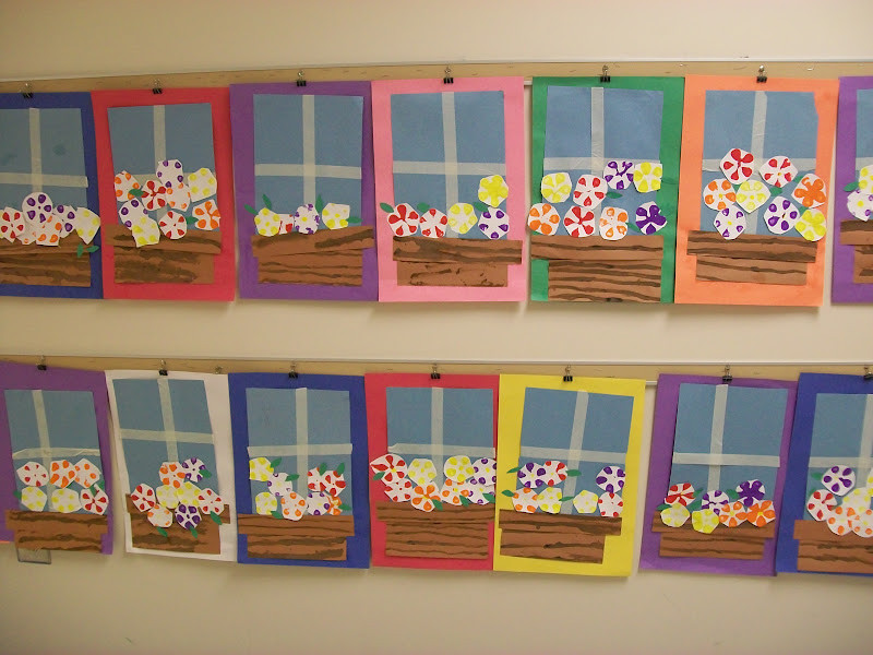 Spring Art Ideas For Preschoolers
 Cozy Kindergarten Art at School