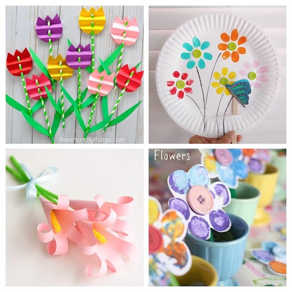 Spring Art Ideas For Preschoolers
 30 Quick & Easy Spring Crafts for Kids The Joy of Sharing