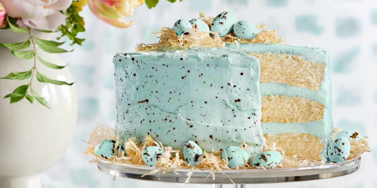 Spring Cake Recipes
 Speckled Malted Coconut Cake Recipe for Easter