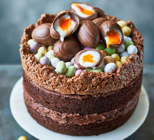Spring Cake Recipes
 Easter nest cake recipe