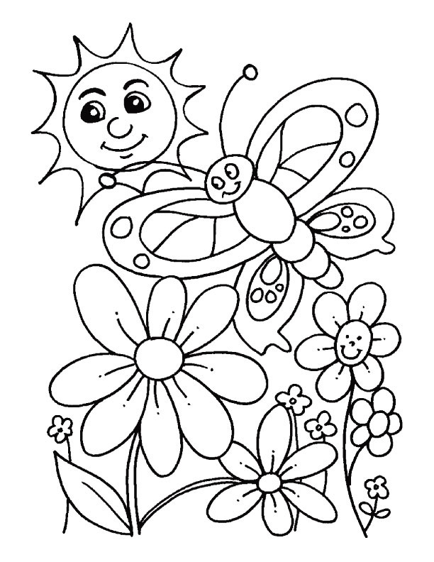 Spring Coloring Pages For Toddlers
 Spring Coloring Pages 2019 Best Cool Funny