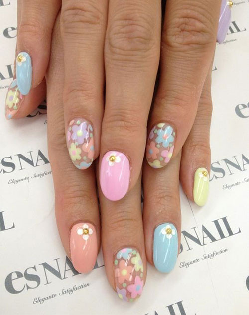 Spring Gel Nail Ideas
 15 Spring Gel Nail Art Designs Ideas & Stickers 2016