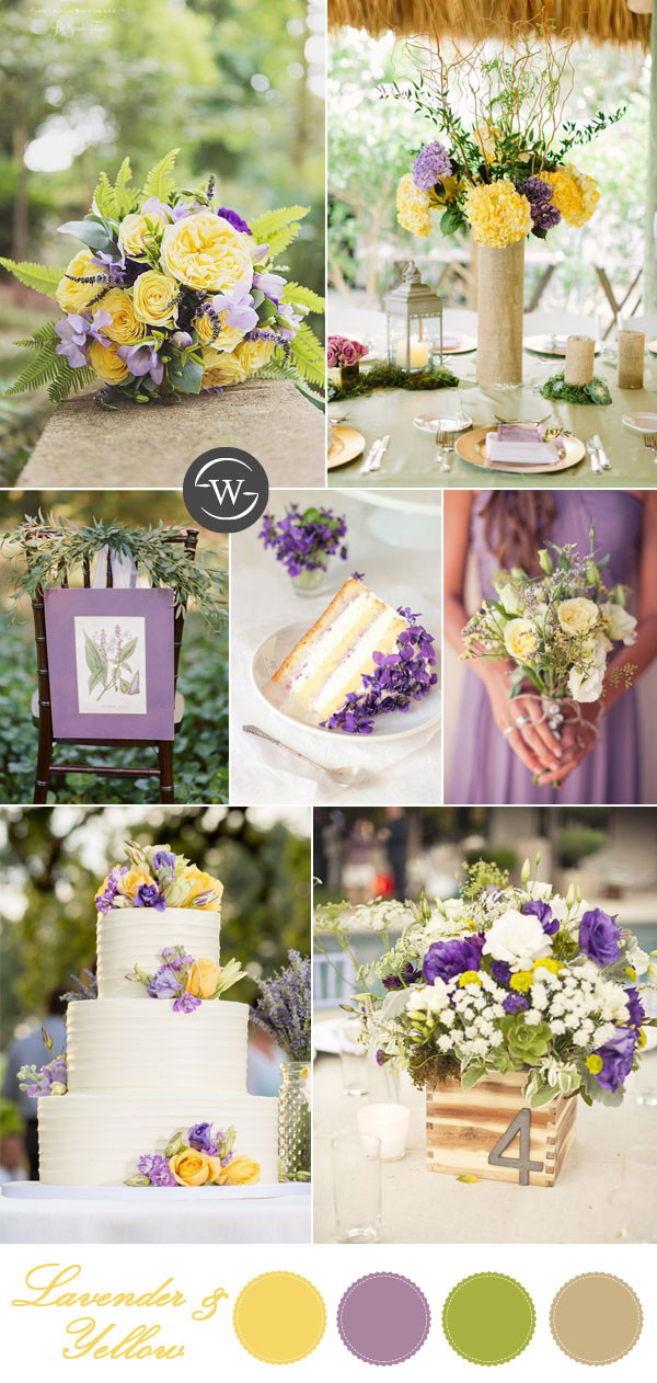 Spring Wedding Color Schemes
 10 Romantic Spring & Summer Wedding Color Palettes for