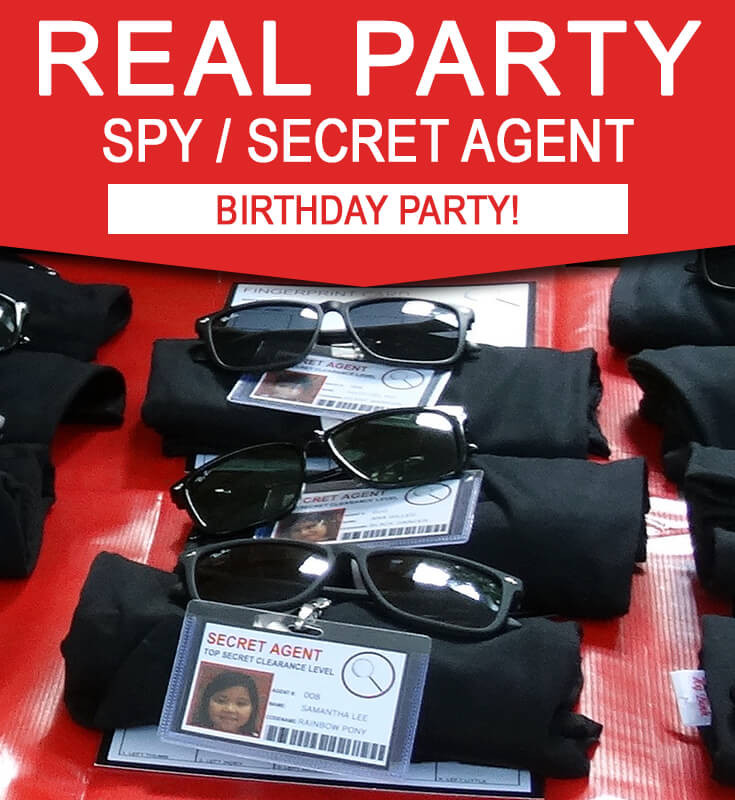 Spy Birthday Party Ideas
 Sam s 8th Spy Birthday Party Secret Agent