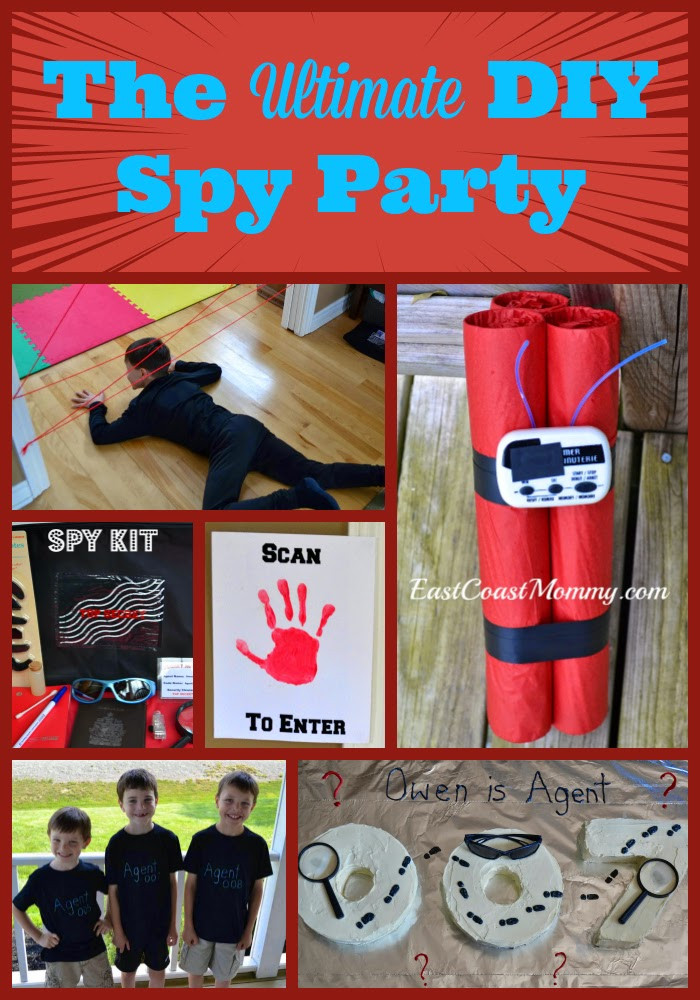 Spy Birthday Party Ideas
 East Coast Mommy The Ultimate DIY Spy Party