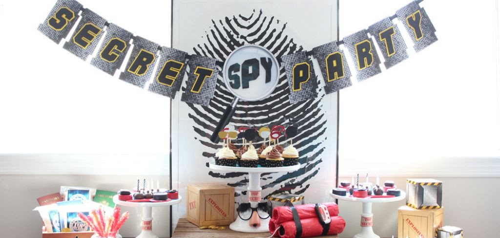Spy Birthday Party Ideas
 Spy Birthday Party Ideas
