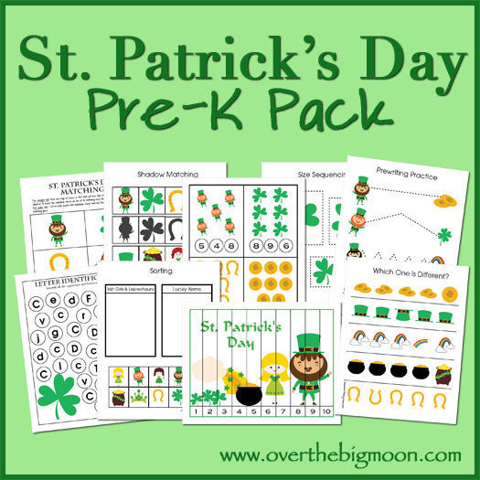 St Patrick Day Activities For Kindergarten
 Free St Patrick s Day Printables and Packets for All Ages