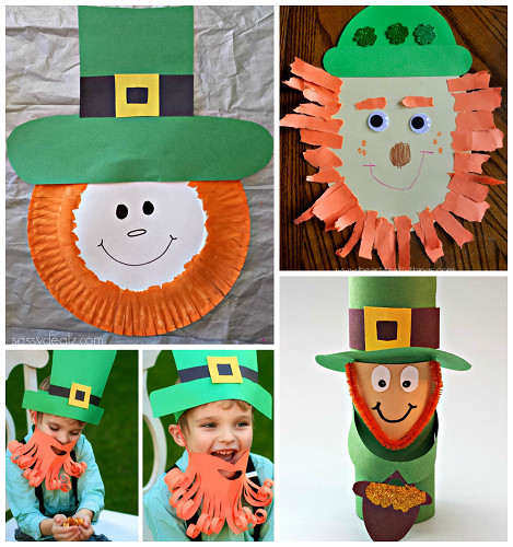 St Patrick Day Crafts For Kindergarten
 Leprechaun Crafts for Kids to Make on St Patty s Day
