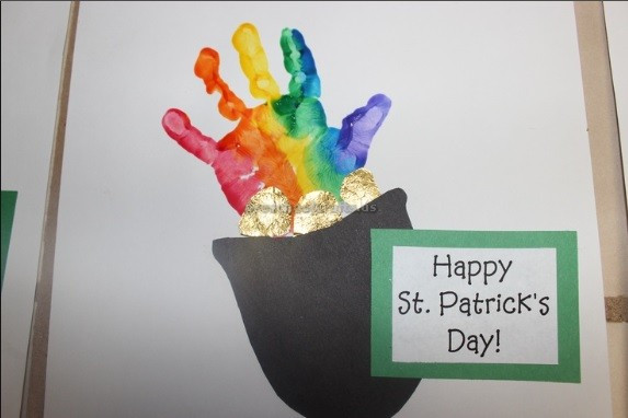 St Patrick Day Crafts For Kindergarten
 Happy St Patrick s Day Rainbow craft ideas for preschool