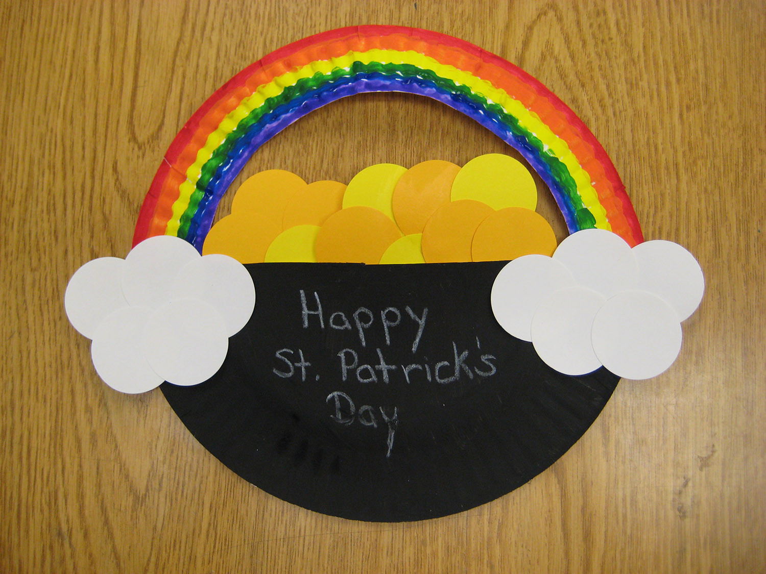 St Patrick Day Crafts For Kindergarten
 Pot o Gold Craft Project