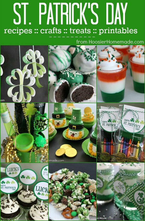 St. Patrick's Day Gifts
 St Patrick s Day Treats Crafts and More Hoosier Homemade